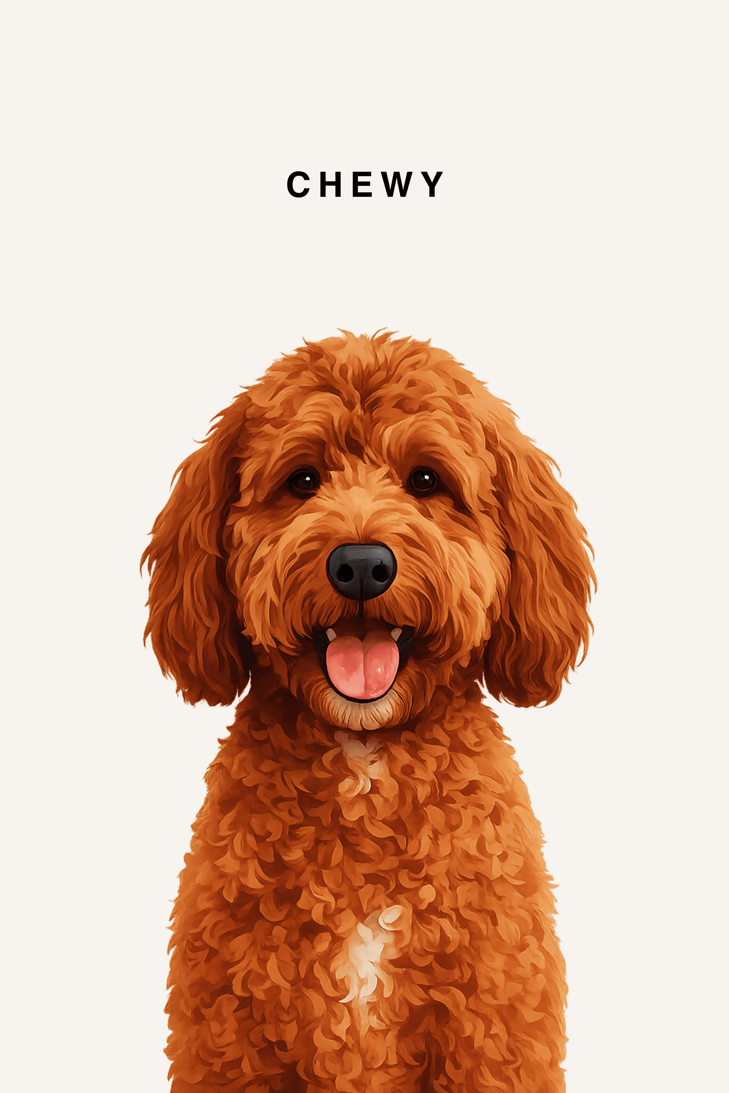 Chewy portrait