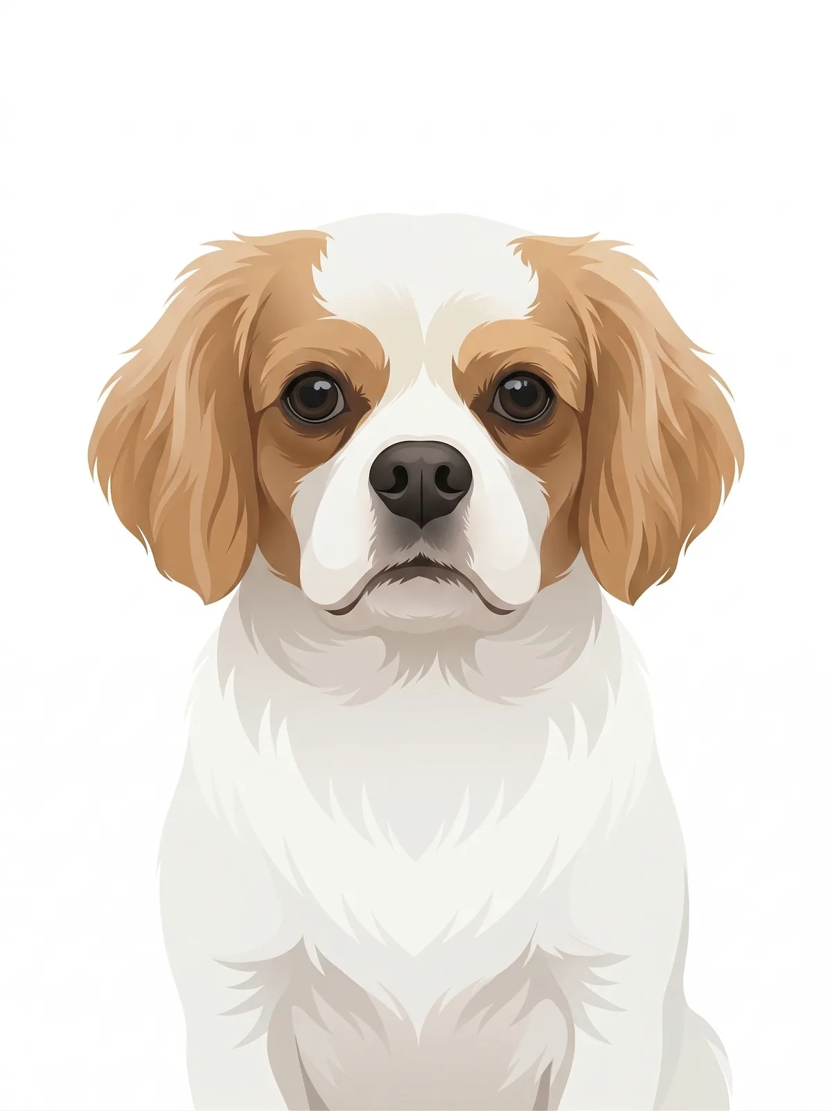 A framed pet portrait, gift-ready