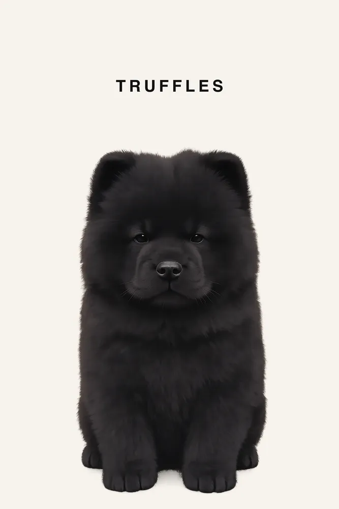 Truffles — pet portrait